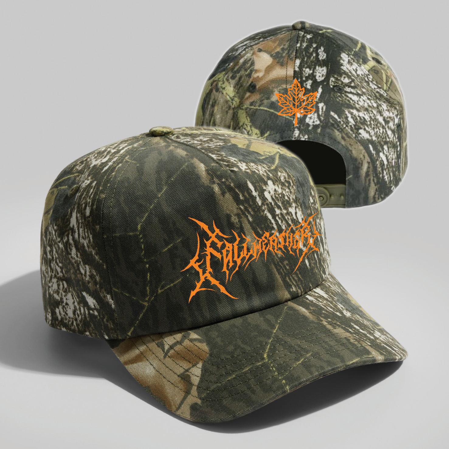 Embroidered Camo Hat